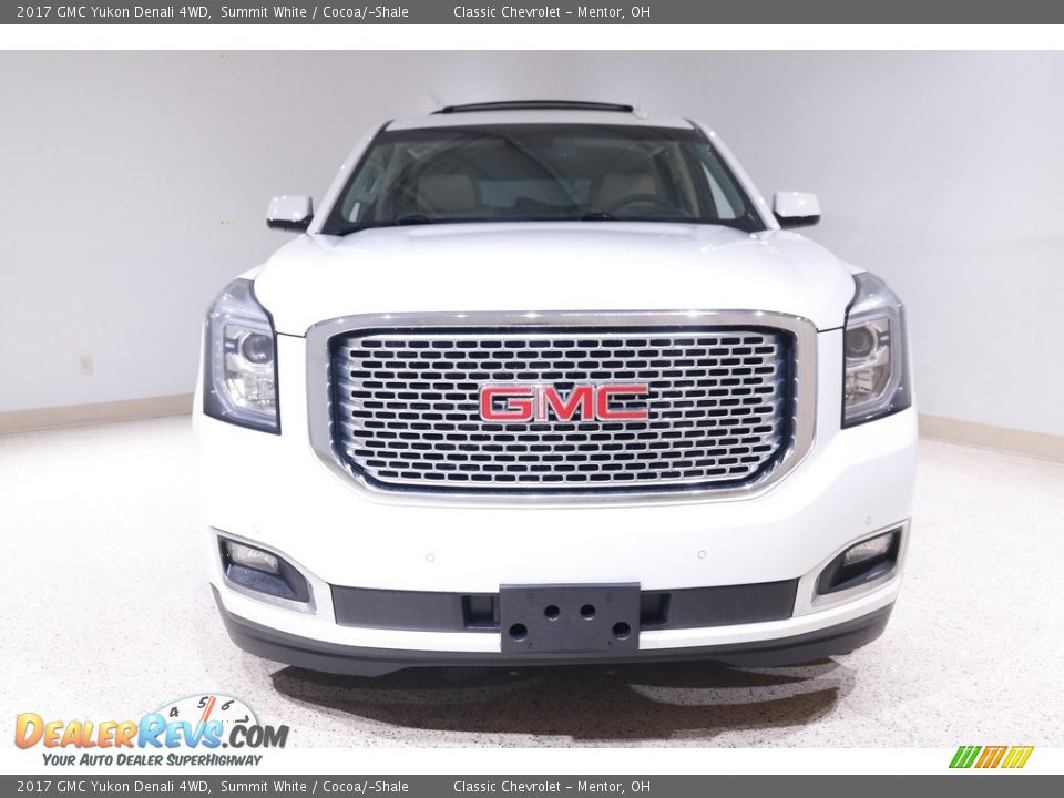 2017 GMC Yukon Denali 4WD Summit White / Cocoa/­Shale Photo #2