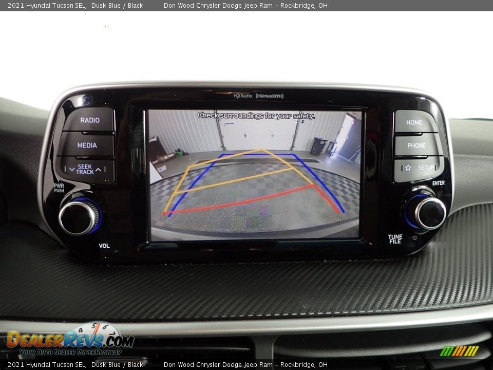 2021 Hyundai Tucson SEL Dusk Blue / Black Photo #2