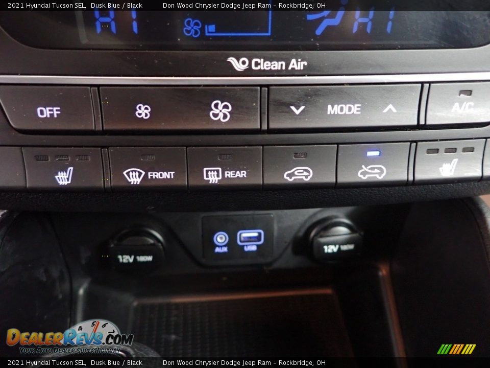2021 Hyundai Tucson SEL Dusk Blue / Black Photo #3