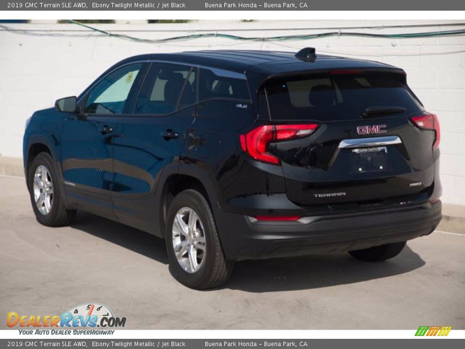 2019 GMC Terrain SLE AWD Ebony Twilight Metallic / Jet Black Photo #2