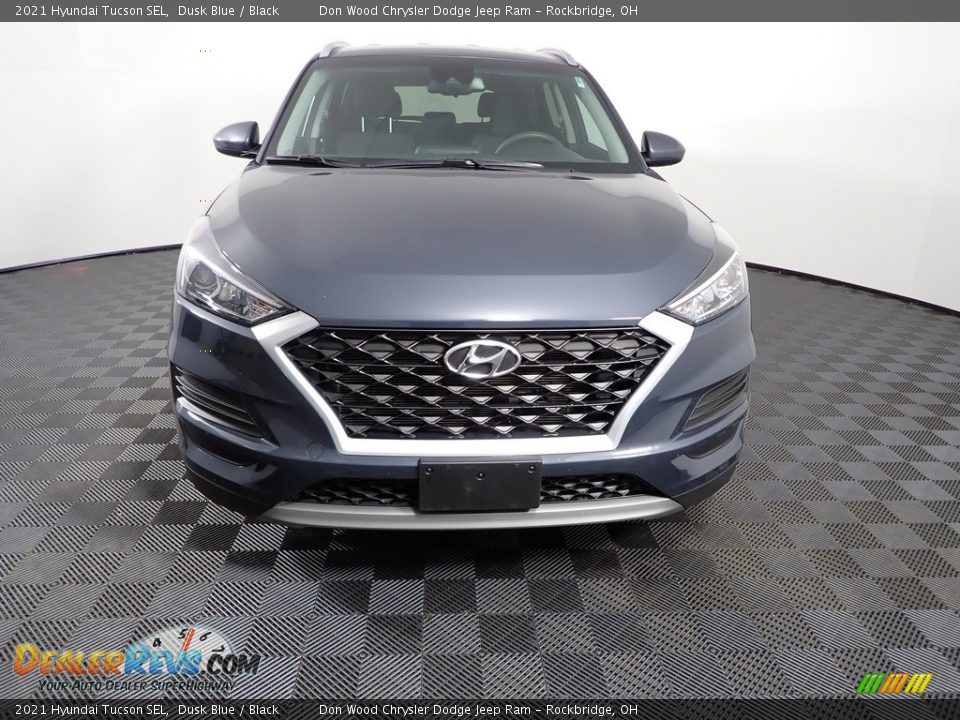2021 Hyundai Tucson SEL Dusk Blue / Black Photo #6