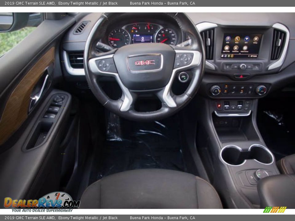 2019 GMC Terrain SLE AWD Ebony Twilight Metallic / Jet Black Photo #5