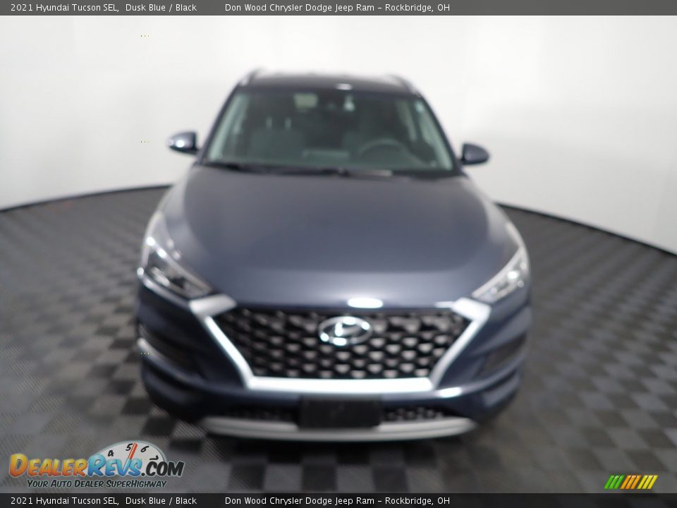 2021 Hyundai Tucson SEL Dusk Blue / Black Photo #7