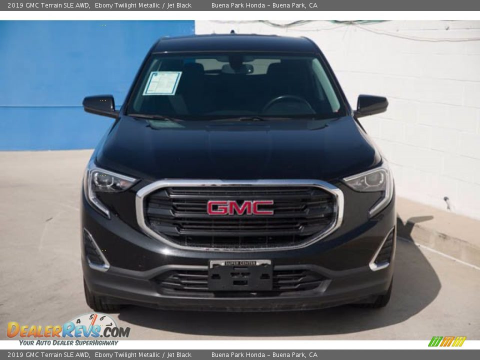 2019 GMC Terrain SLE AWD Ebony Twilight Metallic / Jet Black Photo #7