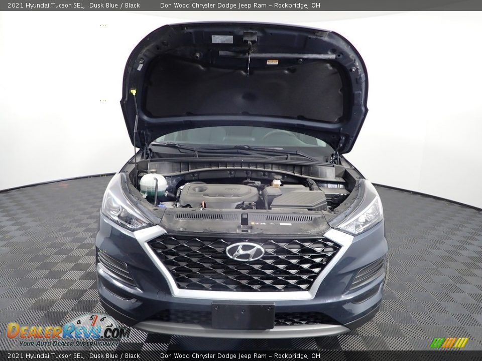 2021 Hyundai Tucson SEL Dusk Blue / Black Photo #8