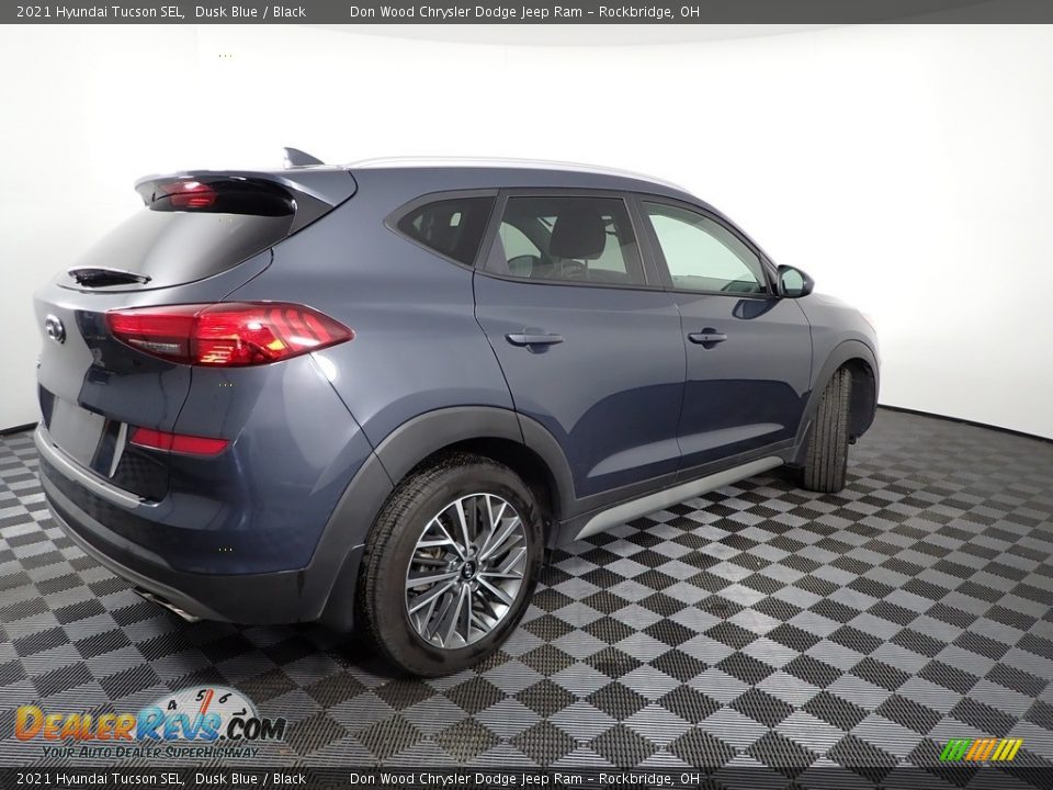 2021 Hyundai Tucson SEL Dusk Blue / Black Photo #12