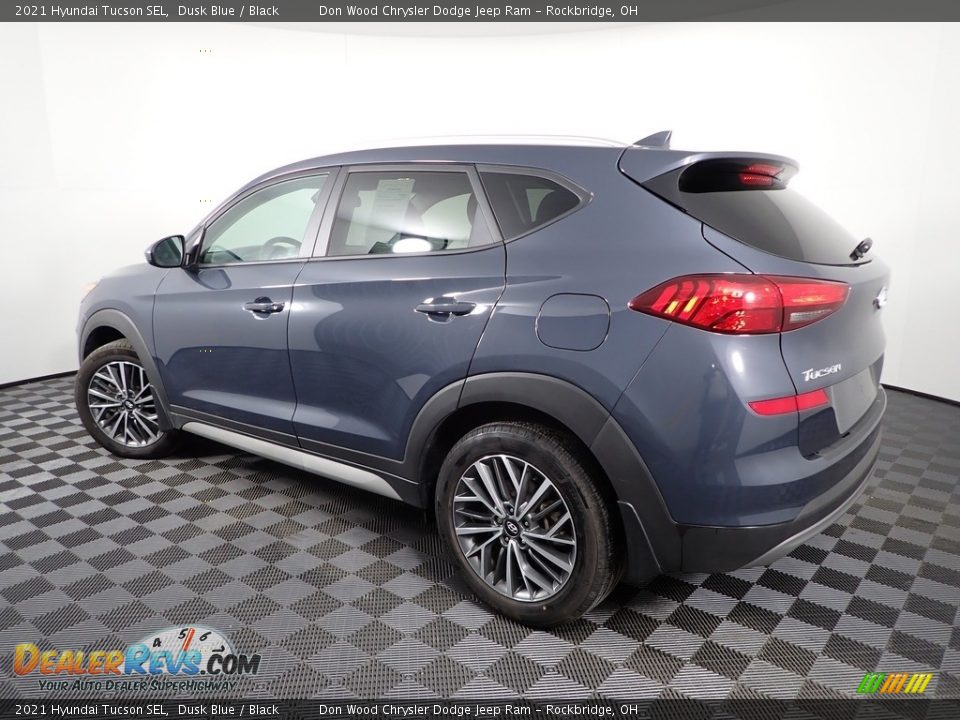2021 Hyundai Tucson SEL Dusk Blue / Black Photo #13