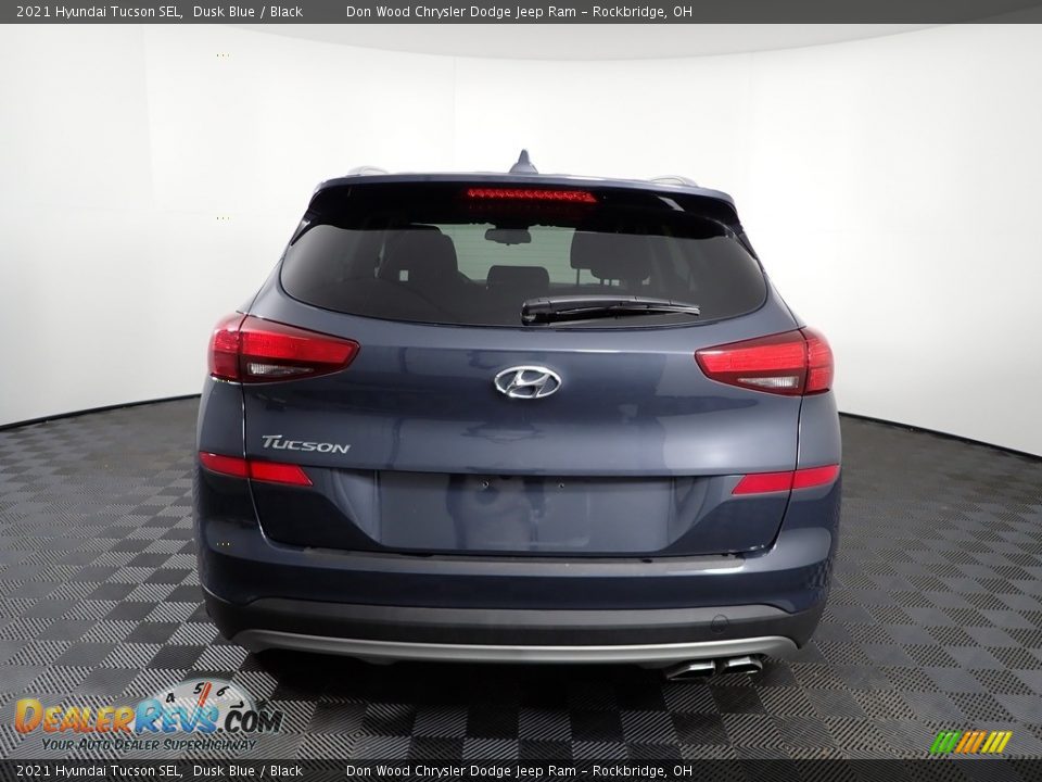 2021 Hyundai Tucson SEL Dusk Blue / Black Photo #14