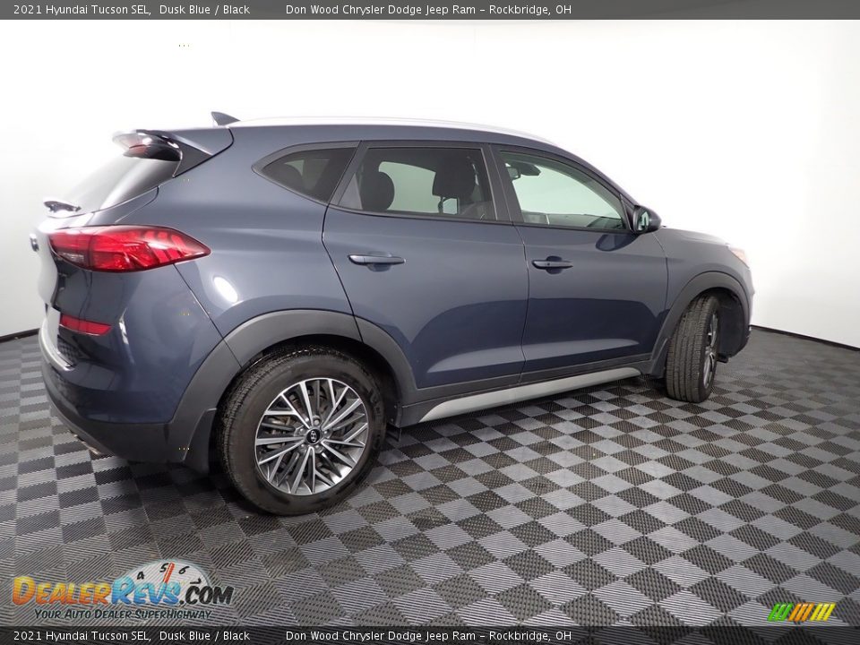 2021 Hyundai Tucson SEL Dusk Blue / Black Photo #17