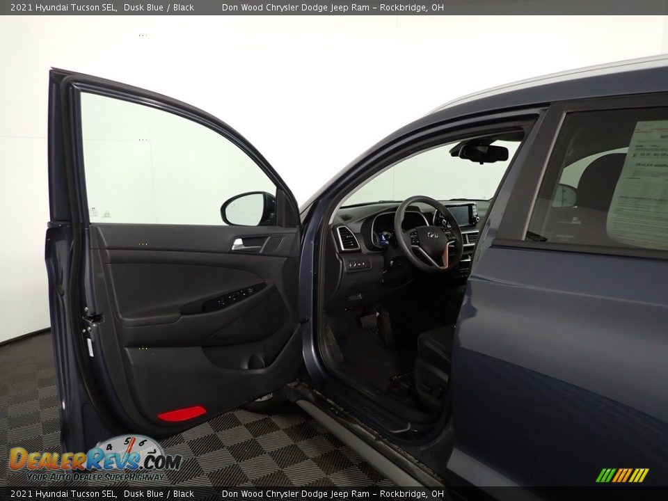 2021 Hyundai Tucson SEL Dusk Blue / Black Photo #18