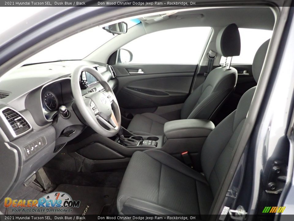 2021 Hyundai Tucson SEL Dusk Blue / Black Photo #21