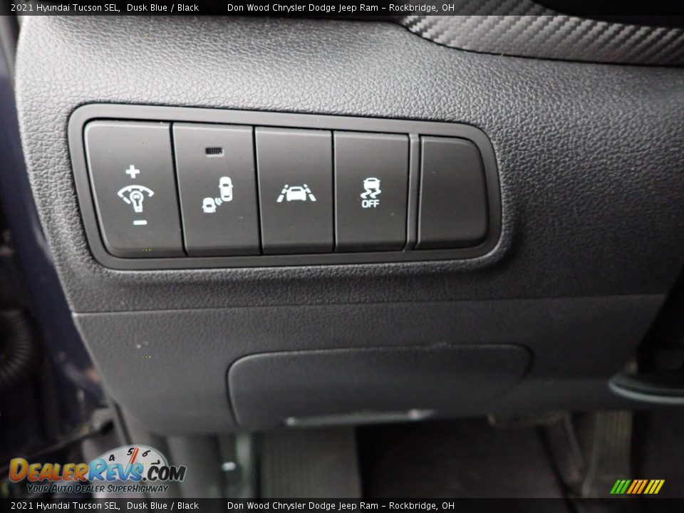 2021 Hyundai Tucson SEL Dusk Blue / Black Photo #22