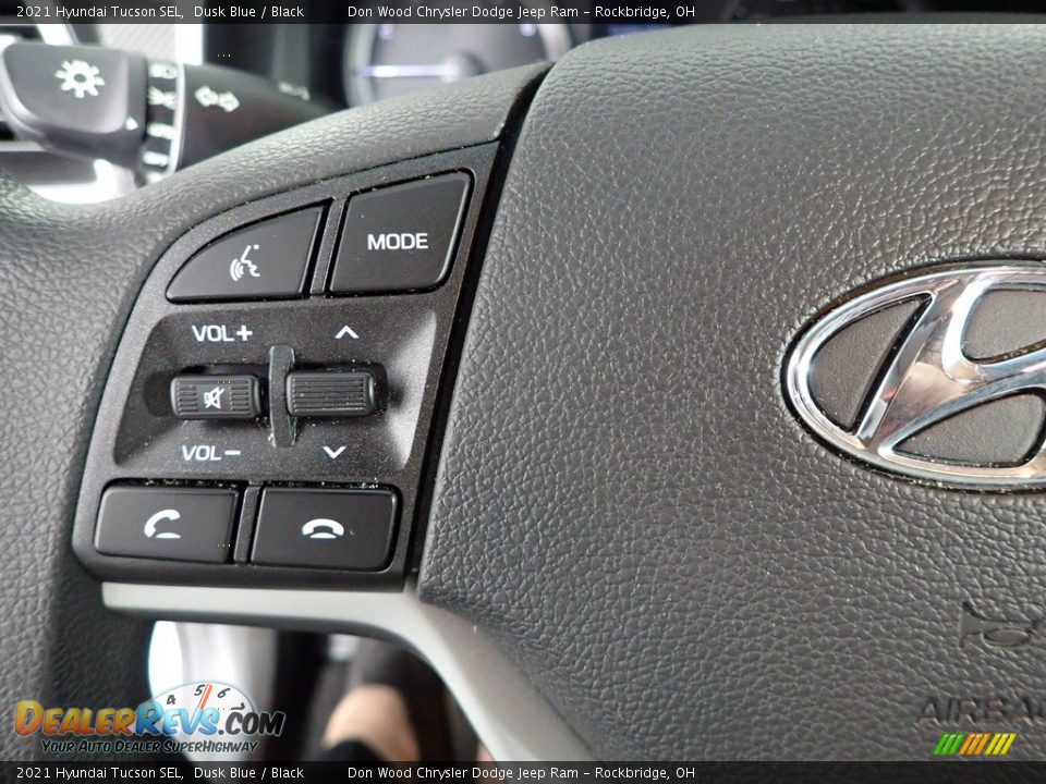 2021 Hyundai Tucson SEL Dusk Blue / Black Photo #23