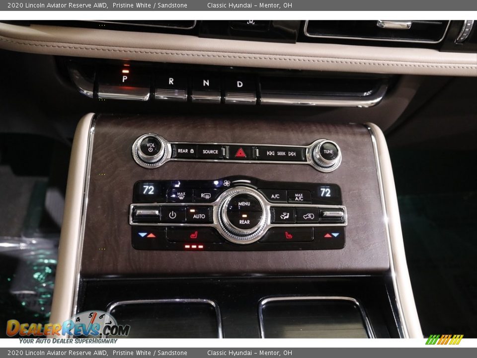 2020 Lincoln Aviator Reserve AWD Pristine White / Sandstone Photo #13