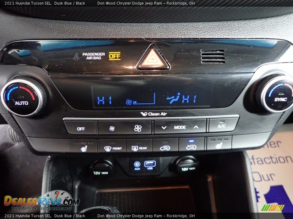 2021 Hyundai Tucson SEL Dusk Blue / Black Photo #27