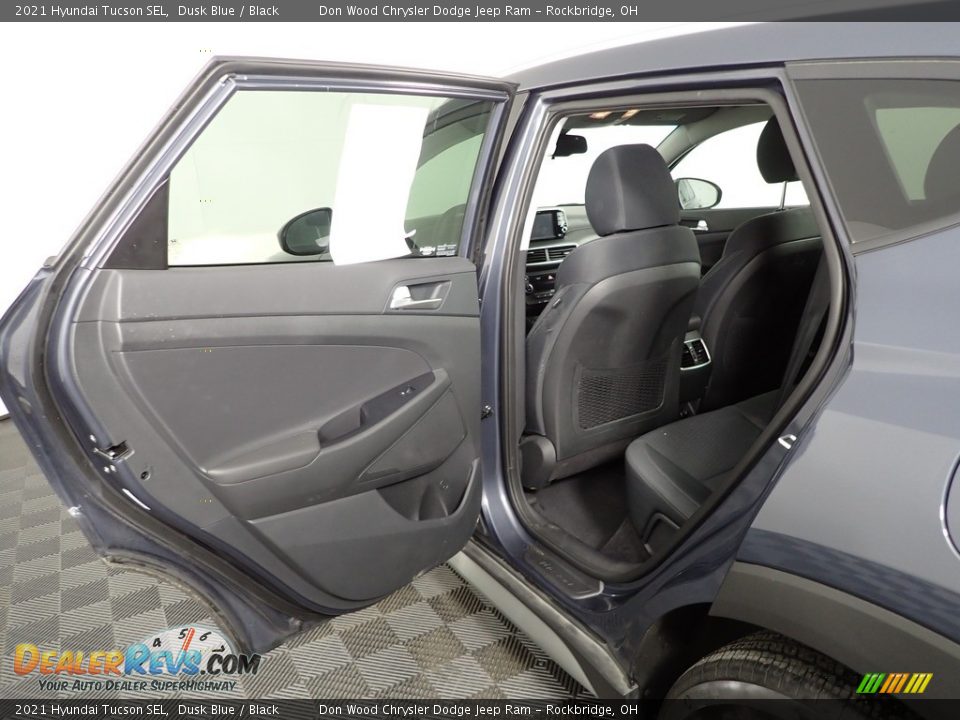 2021 Hyundai Tucson SEL Dusk Blue / Black Photo #30