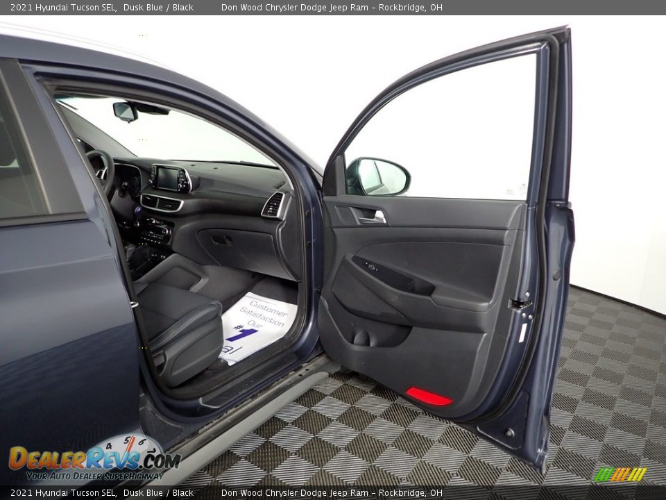 2021 Hyundai Tucson SEL Dusk Blue / Black Photo #34