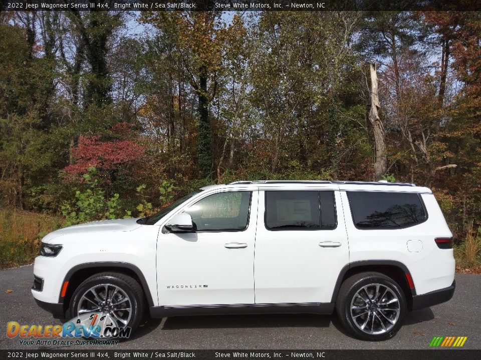 Bright White 2022 Jeep Wagoneer Series III 4x4 Photo #1