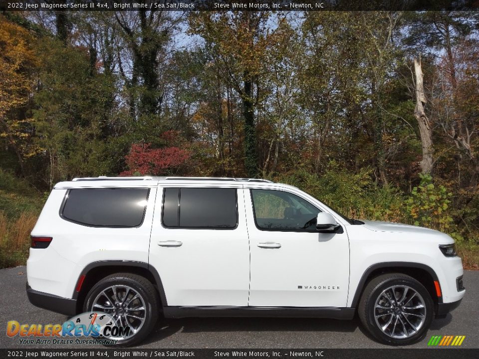 Bright White 2022 Jeep Wagoneer Series III 4x4 Photo #6