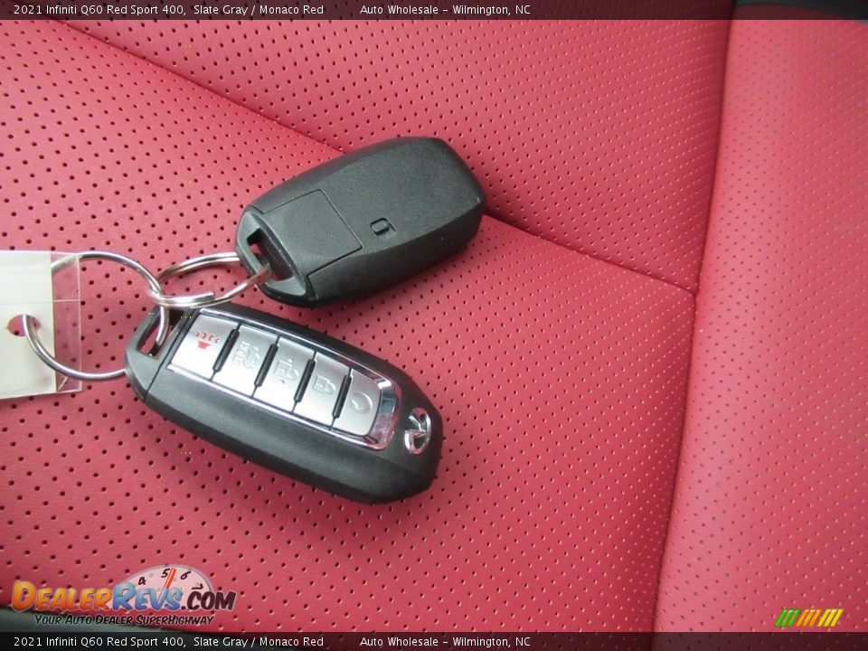 Keys of 2021 Infiniti Q60 Red Sport 400 Photo #20
