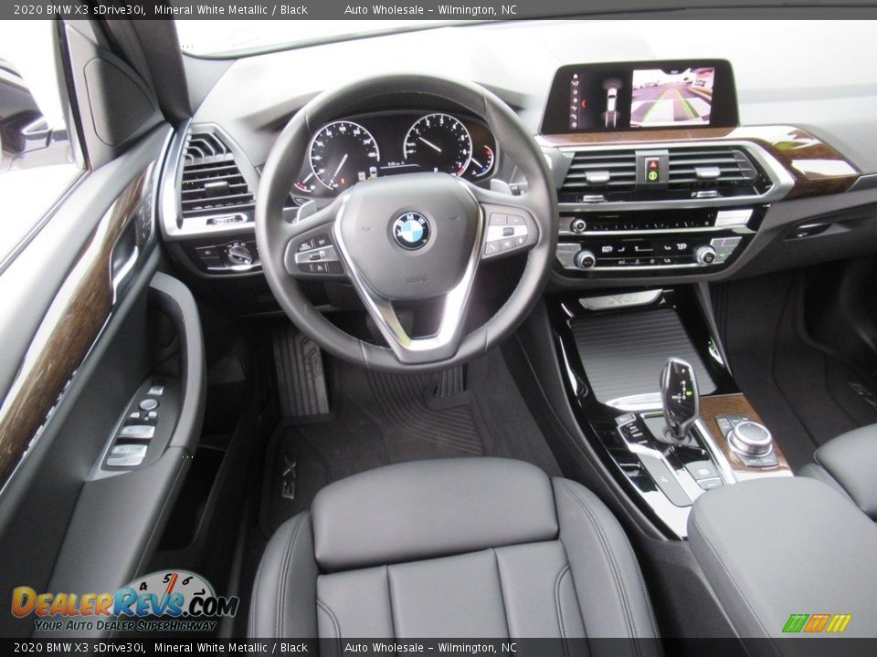 2020 BMW X3 sDrive30i Mineral White Metallic / Black Photo #15