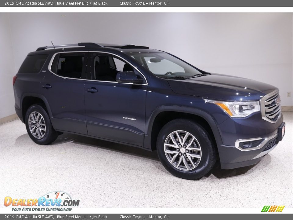 2019 GMC Acadia SLE AWD Blue Steel Metallic / Jet Black Photo #1