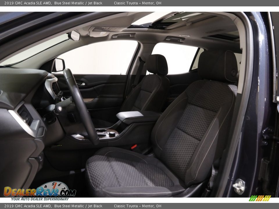 2019 GMC Acadia SLE AWD Blue Steel Metallic / Jet Black Photo #5