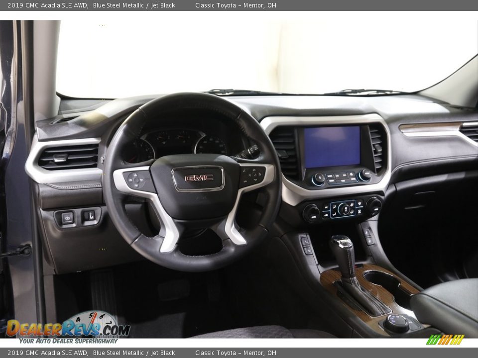 2019 GMC Acadia SLE AWD Blue Steel Metallic / Jet Black Photo #6