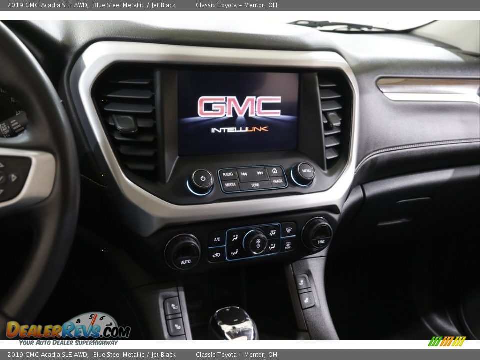 2019 GMC Acadia SLE AWD Blue Steel Metallic / Jet Black Photo #9