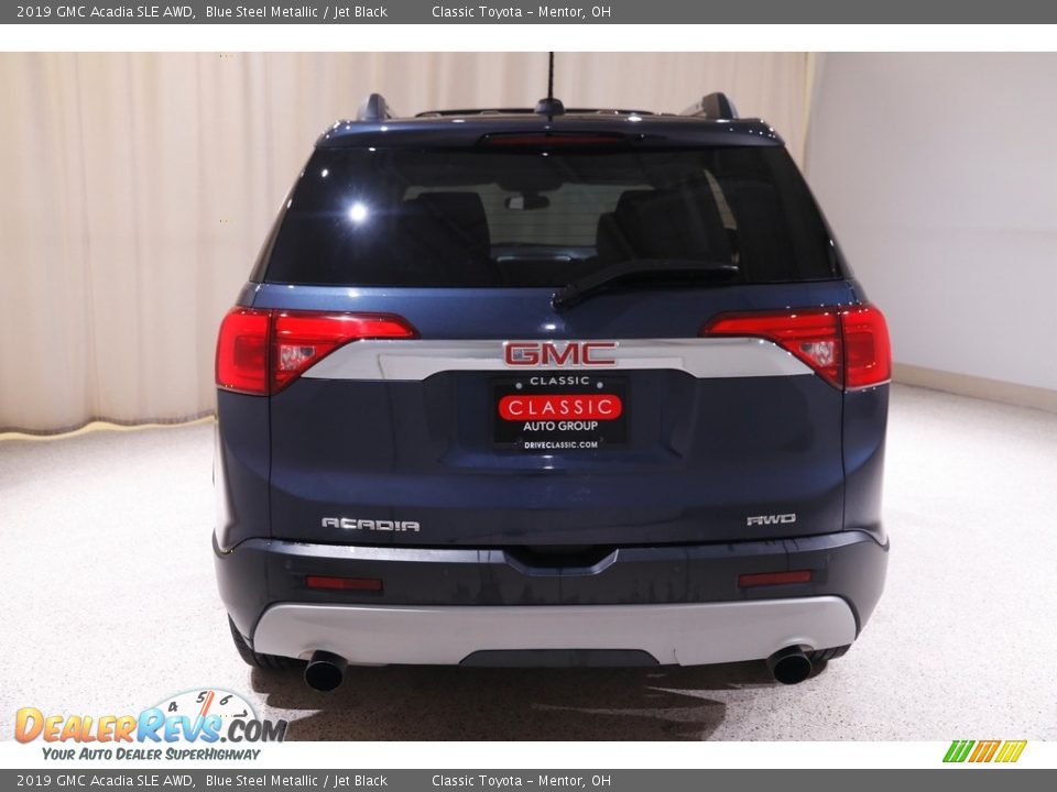 2019 GMC Acadia SLE AWD Blue Steel Metallic / Jet Black Photo #19