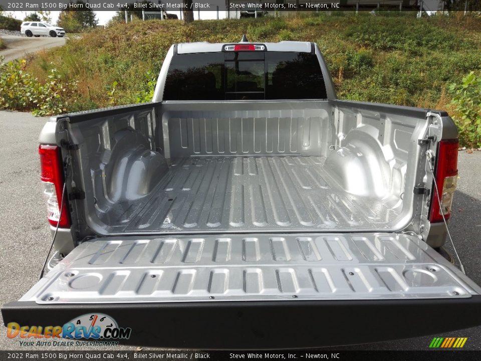 2022 Ram 1500 Big Horn Quad Cab 4x4 Billet Silver Metallic / Black Photo #8