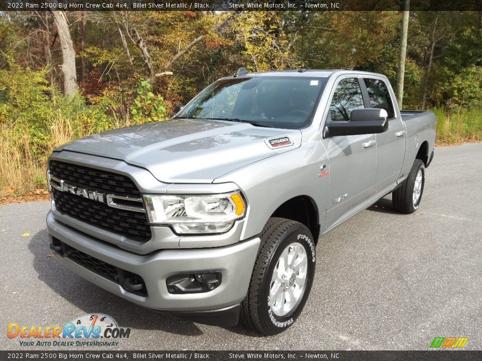 2022 Ram 2500 Big Horn Crew Cab 4x4 Billet Silver Metallic / Black Photo #2