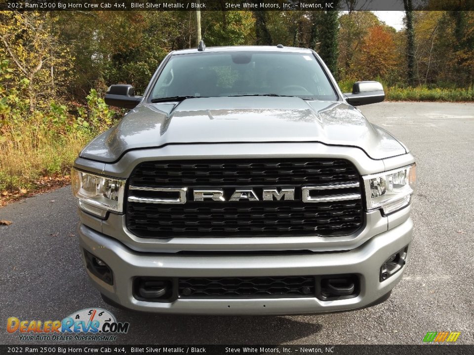2022 Ram 2500 Big Horn Crew Cab 4x4 Billet Silver Metallic / Black Photo #3