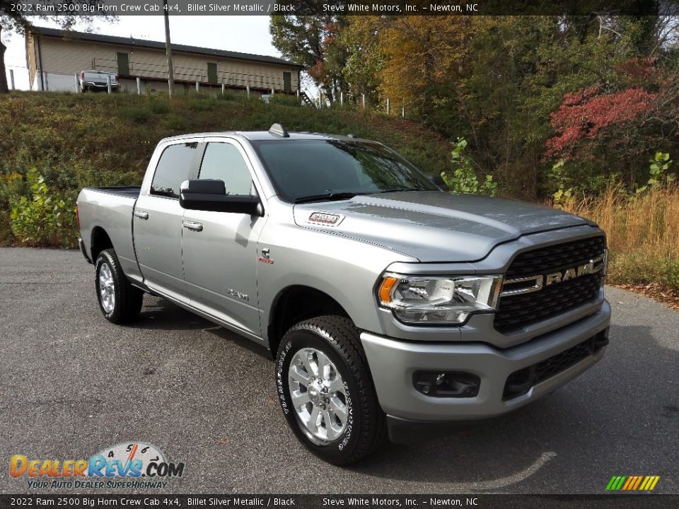 2022 Ram 2500 Big Horn Crew Cab 4x4 Billet Silver Metallic / Black Photo #4