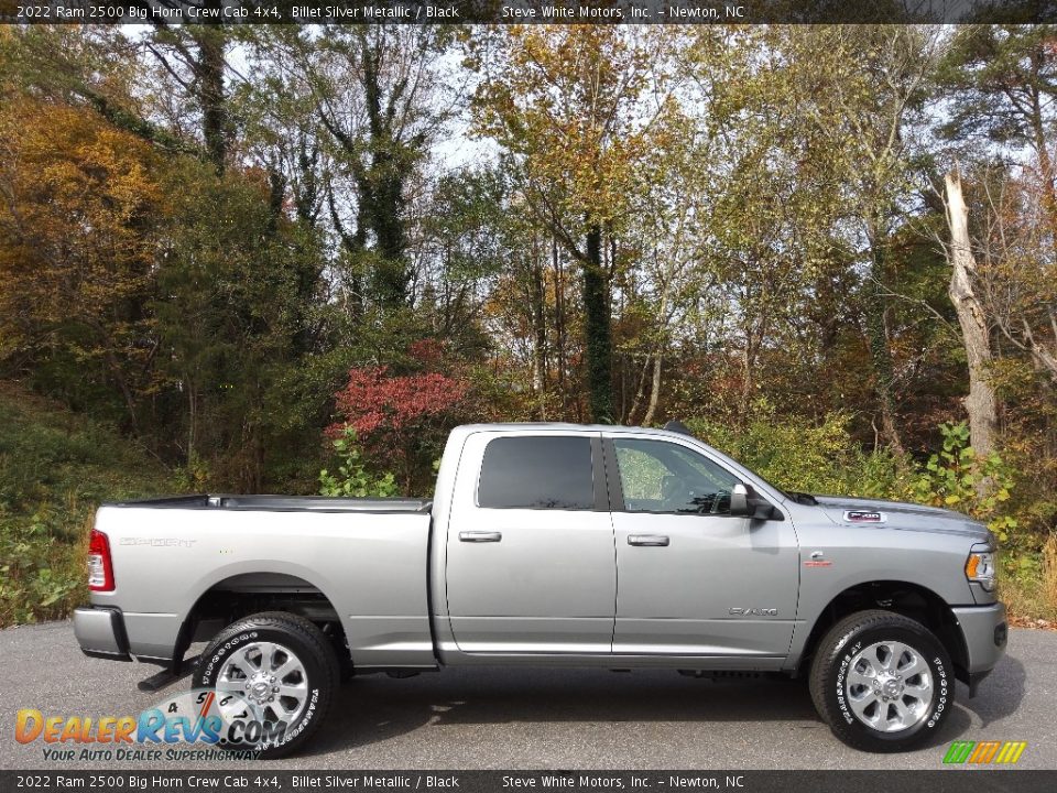 2022 Ram 2500 Big Horn Crew Cab 4x4 Billet Silver Metallic / Black Photo #5