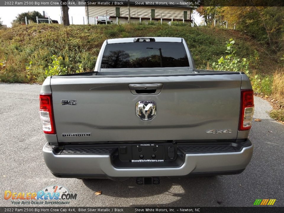 2022 Ram 2500 Big Horn Crew Cab 4x4 Billet Silver Metallic / Black Photo #7