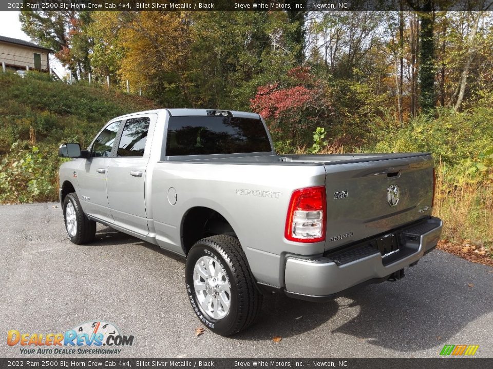 2022 Ram 2500 Big Horn Crew Cab 4x4 Billet Silver Metallic / Black Photo #9