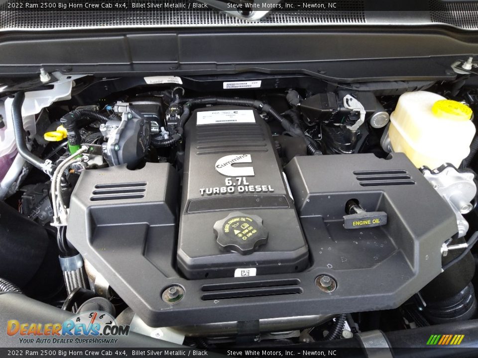 2022 Ram 2500 Big Horn Crew Cab 4x4 Billet Silver Metallic / Black Photo #10