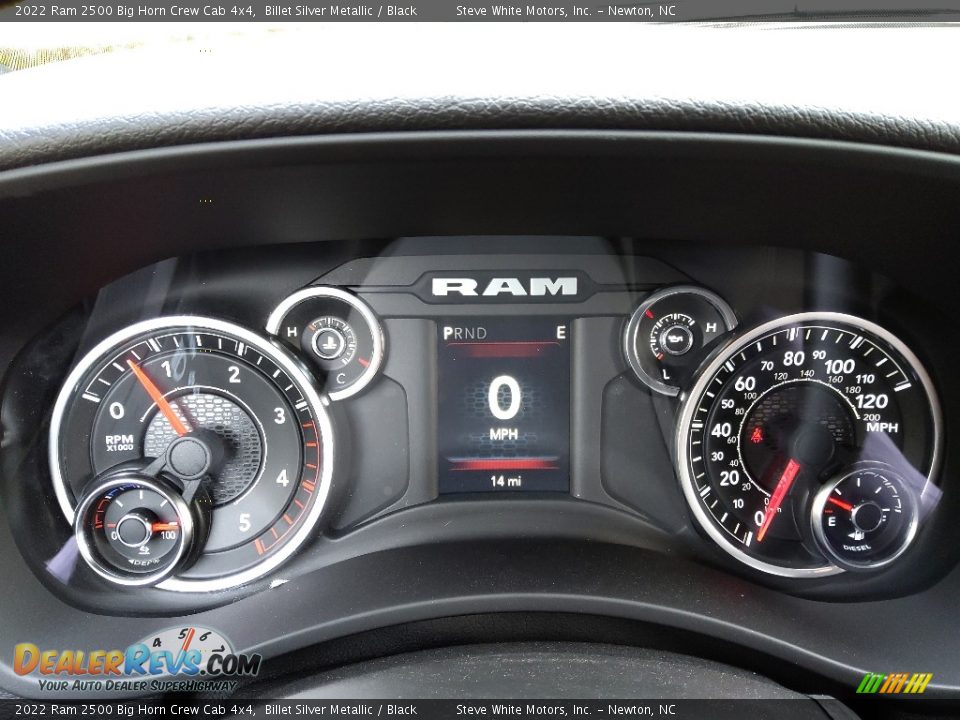 2022 Ram 2500 Big Horn Crew Cab 4x4 Billet Silver Metallic / Black Photo #22