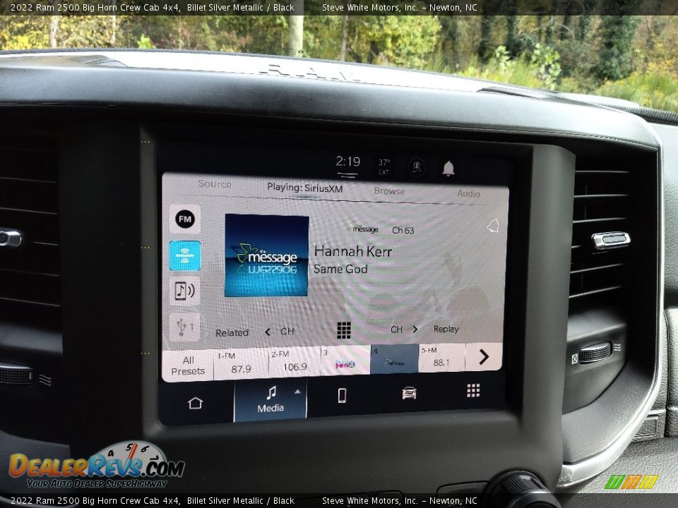 2022 Ram 2500 Big Horn Crew Cab 4x4 Billet Silver Metallic / Black Photo #25