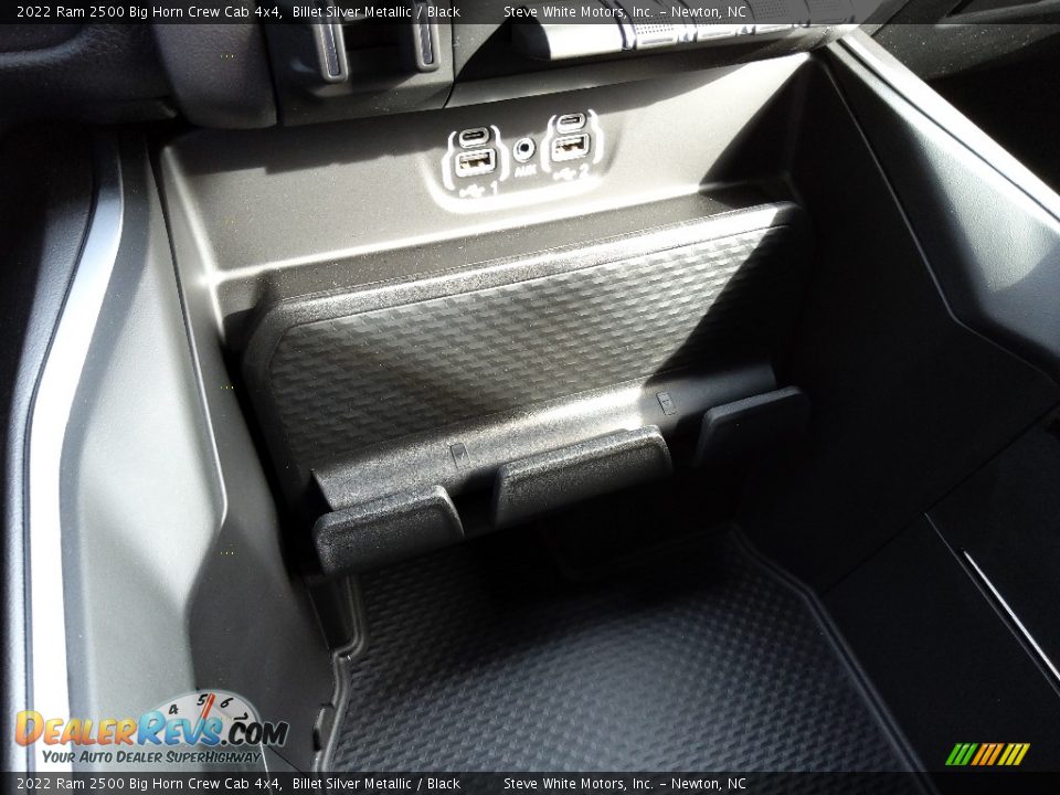 2022 Ram 2500 Big Horn Crew Cab 4x4 Billet Silver Metallic / Black Photo #28