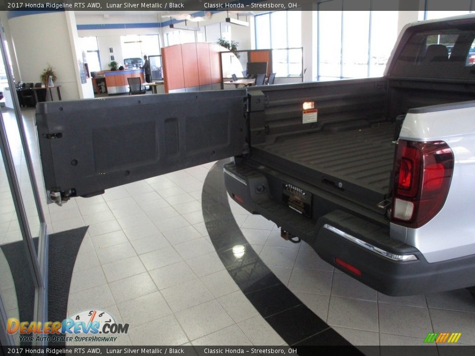 2017 Honda Ridgeline RTS AWD Lunar Silver Metallic / Black Photo #15