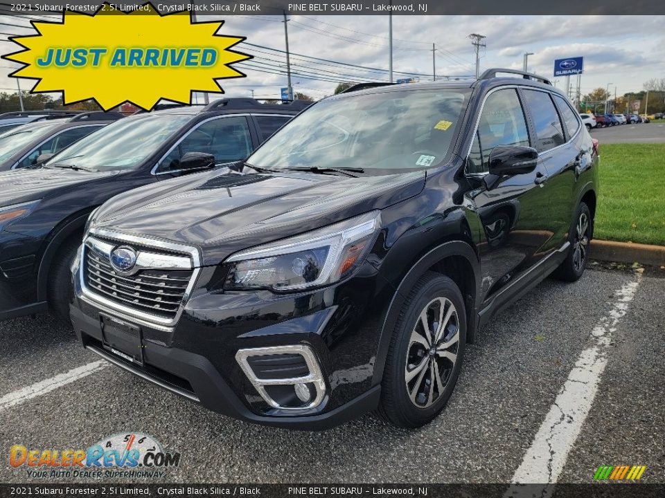 2021 Subaru Forester 2.5i Limited Crystal Black Silica / Black Photo #1