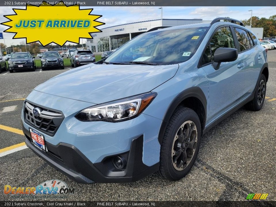 2021 Subaru Crosstrek Cool Gray Khaki / Black Photo #1