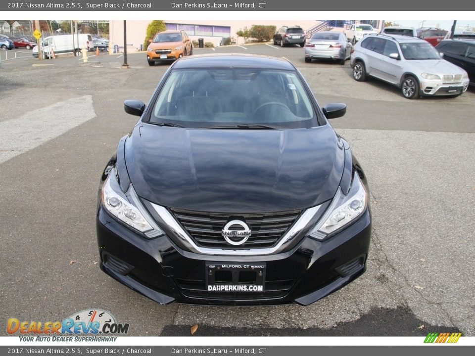 2017 Nissan Altima 2.5 S Super Black / Charcoal Photo #2