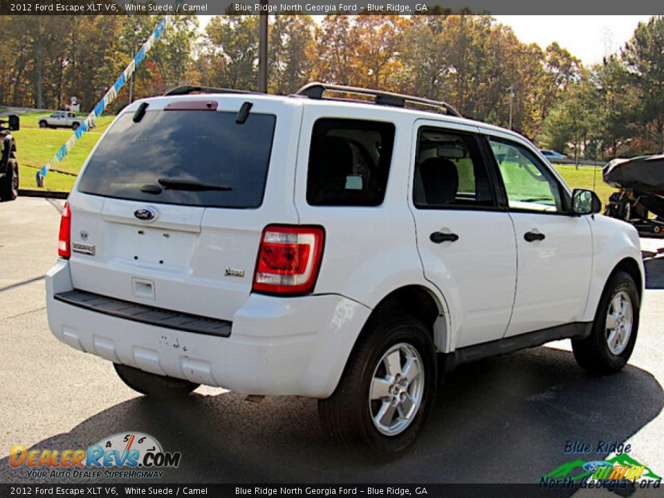 2012 Ford Escape XLT V6 White Suede / Camel Photo #5