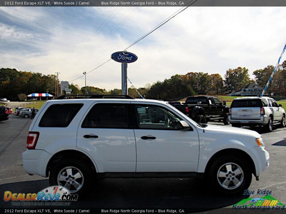 2012 Ford Escape XLT V6 White Suede / Camel Photo #6