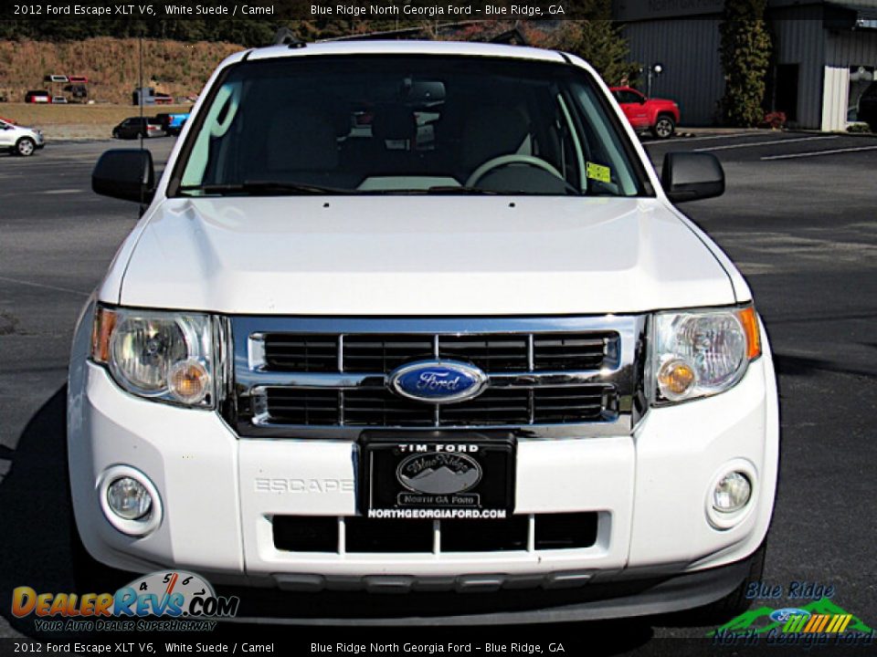 2012 Ford Escape XLT V6 White Suede / Camel Photo #8