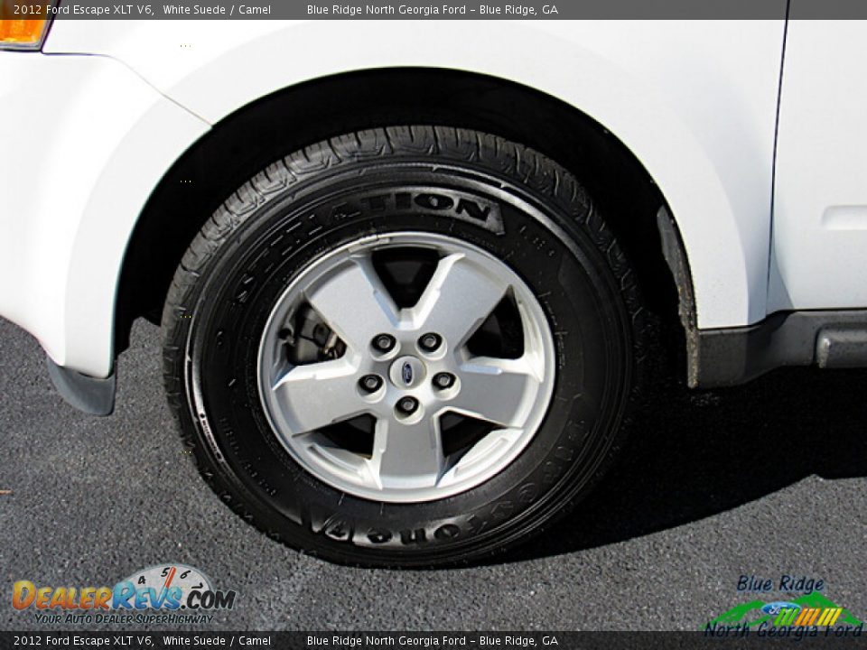 2012 Ford Escape XLT V6 White Suede / Camel Photo #9