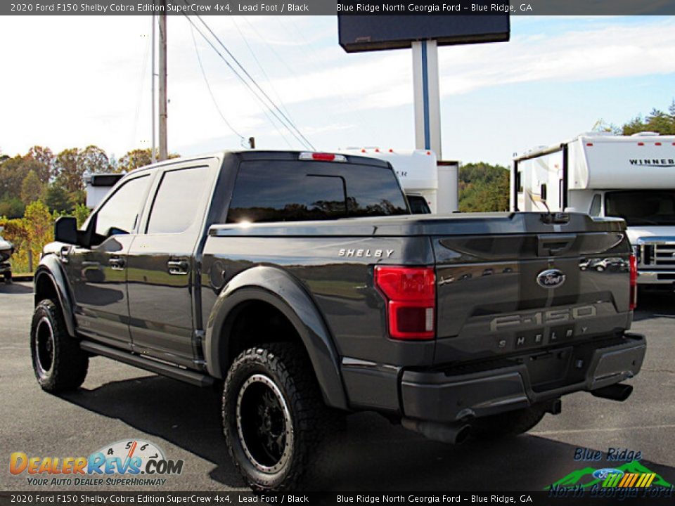 2020 Ford F150 Shelby Cobra Edition SuperCrew 4x4 Lead Foot / Black Photo #3